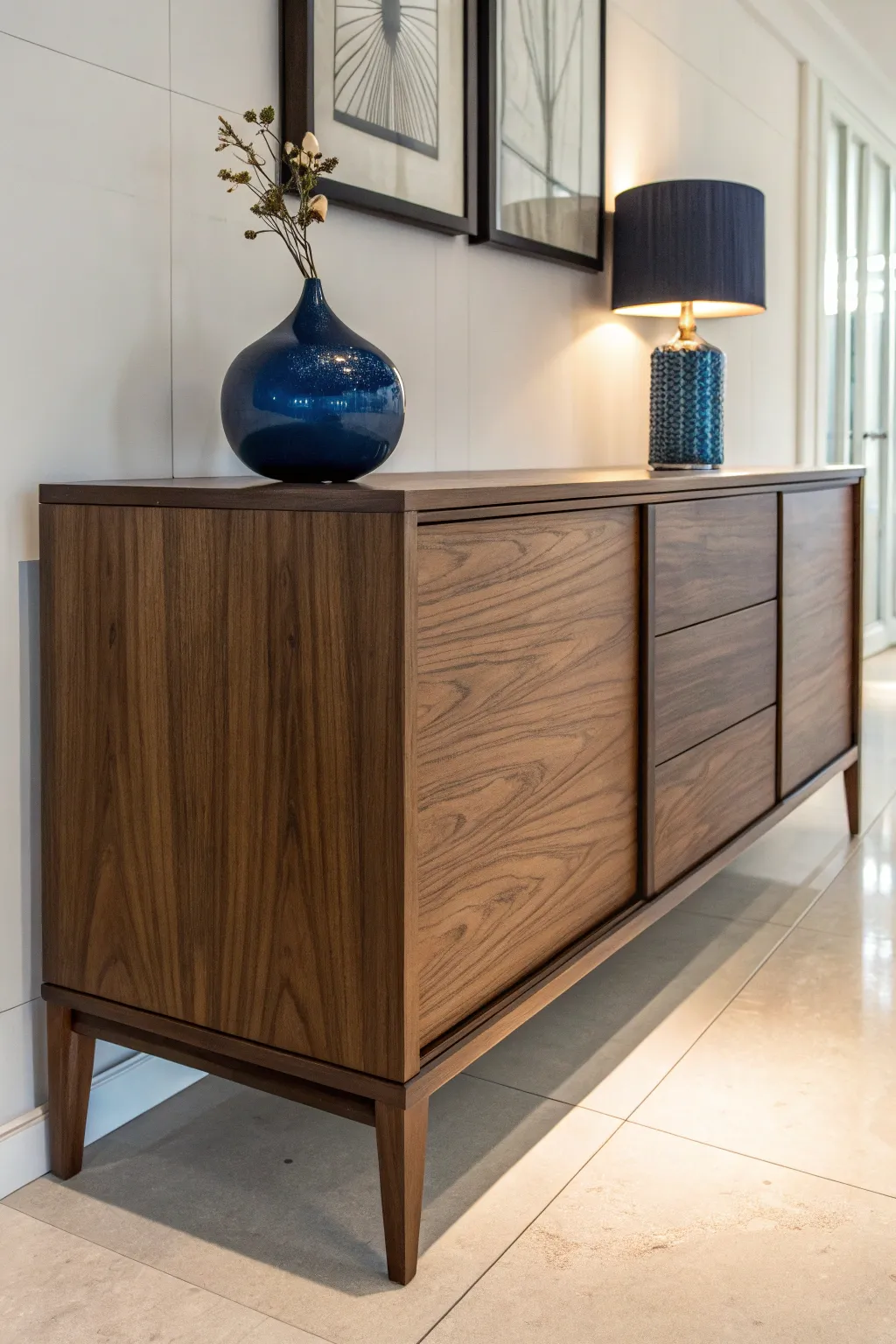 Embrace the elegance of simplicity with this stunning minimalist sideboard, where craftsmanship meets modern design.