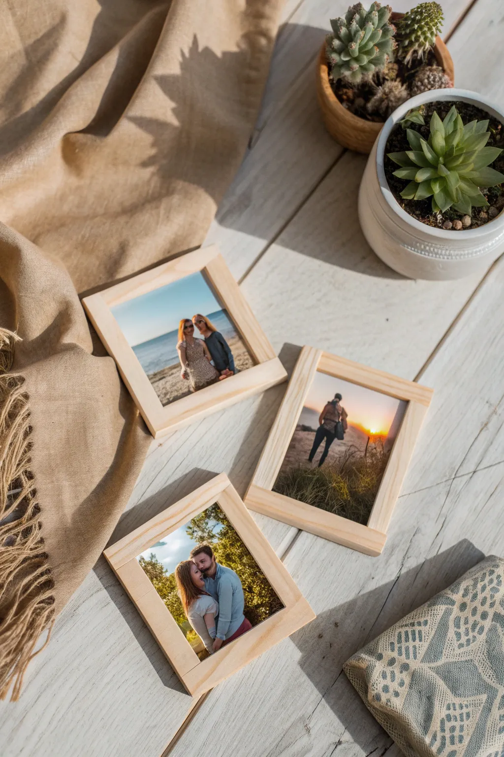Capture cherished memories in style with these beautifully crafted photo magnets, perfect as thoughtful stocking stuffers!