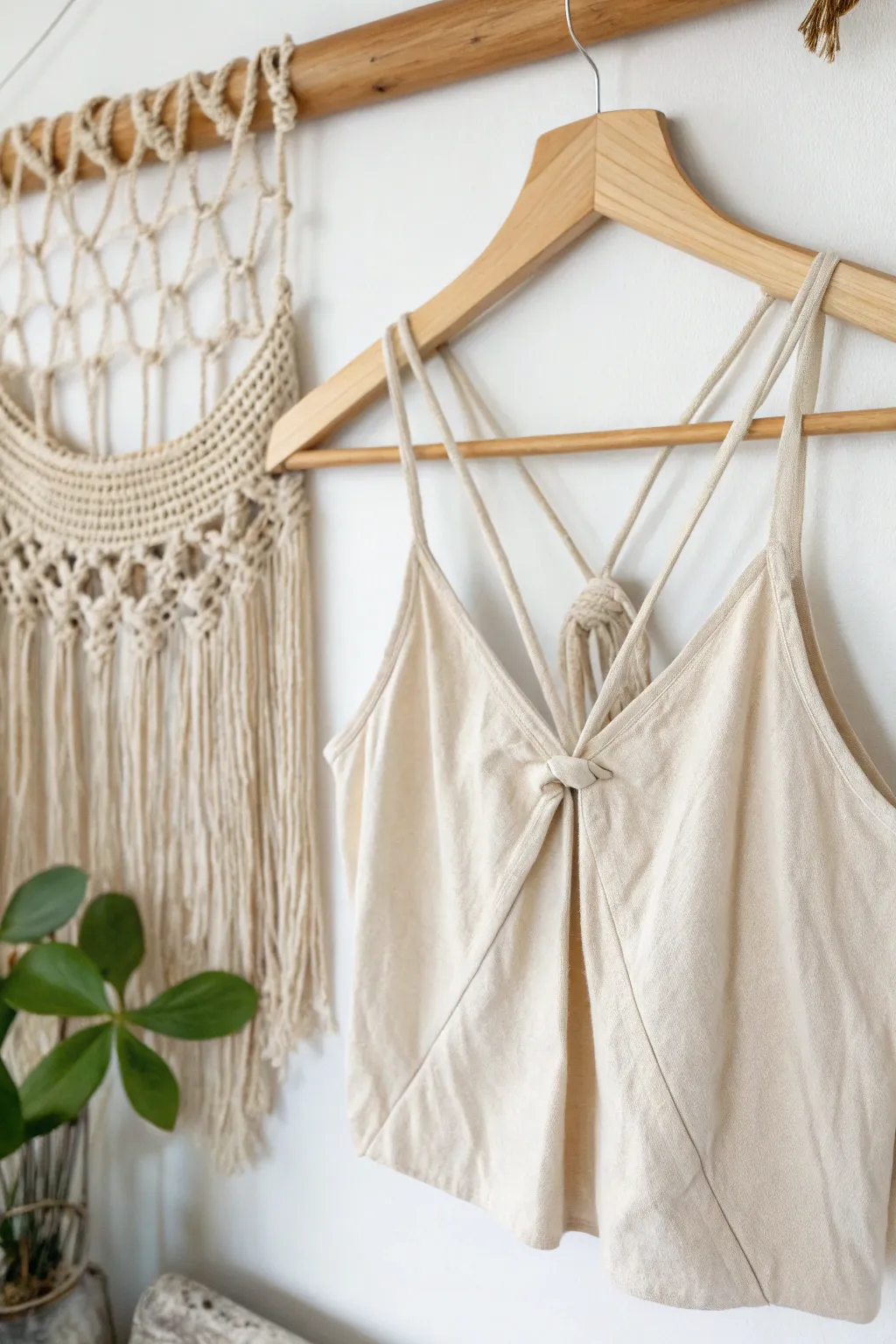 Transform your style with this chic open-back halter top—simplicity meets elegance!