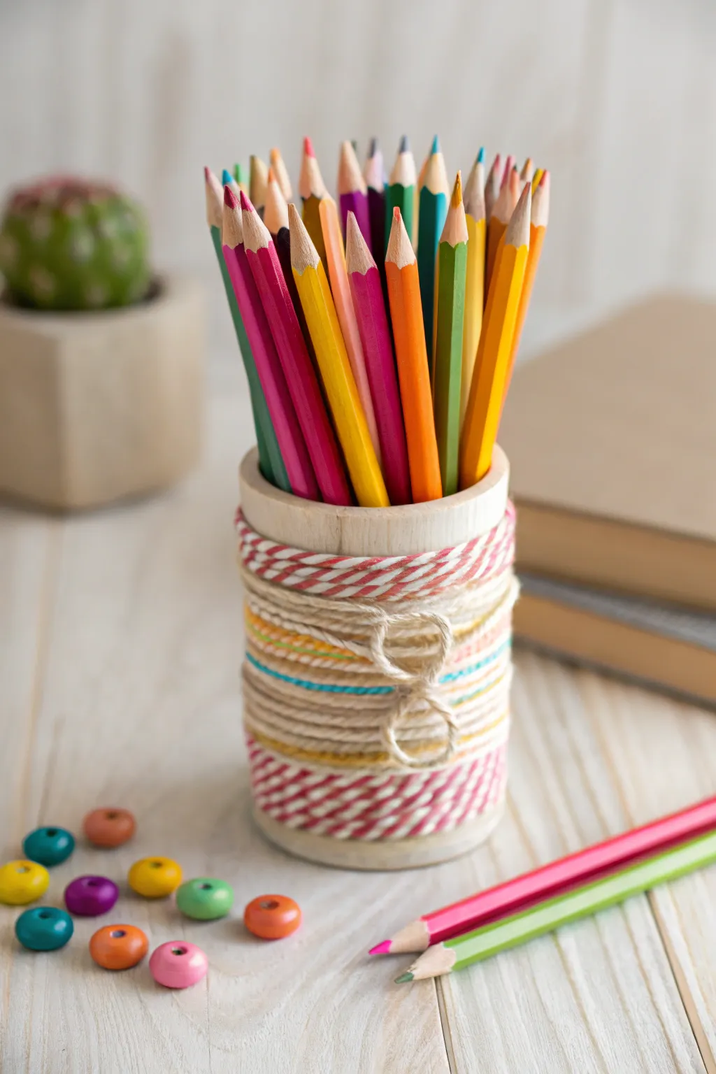 Craft the perfect desk accessory with a quirky pencil vase—where creativity meets simplicity.