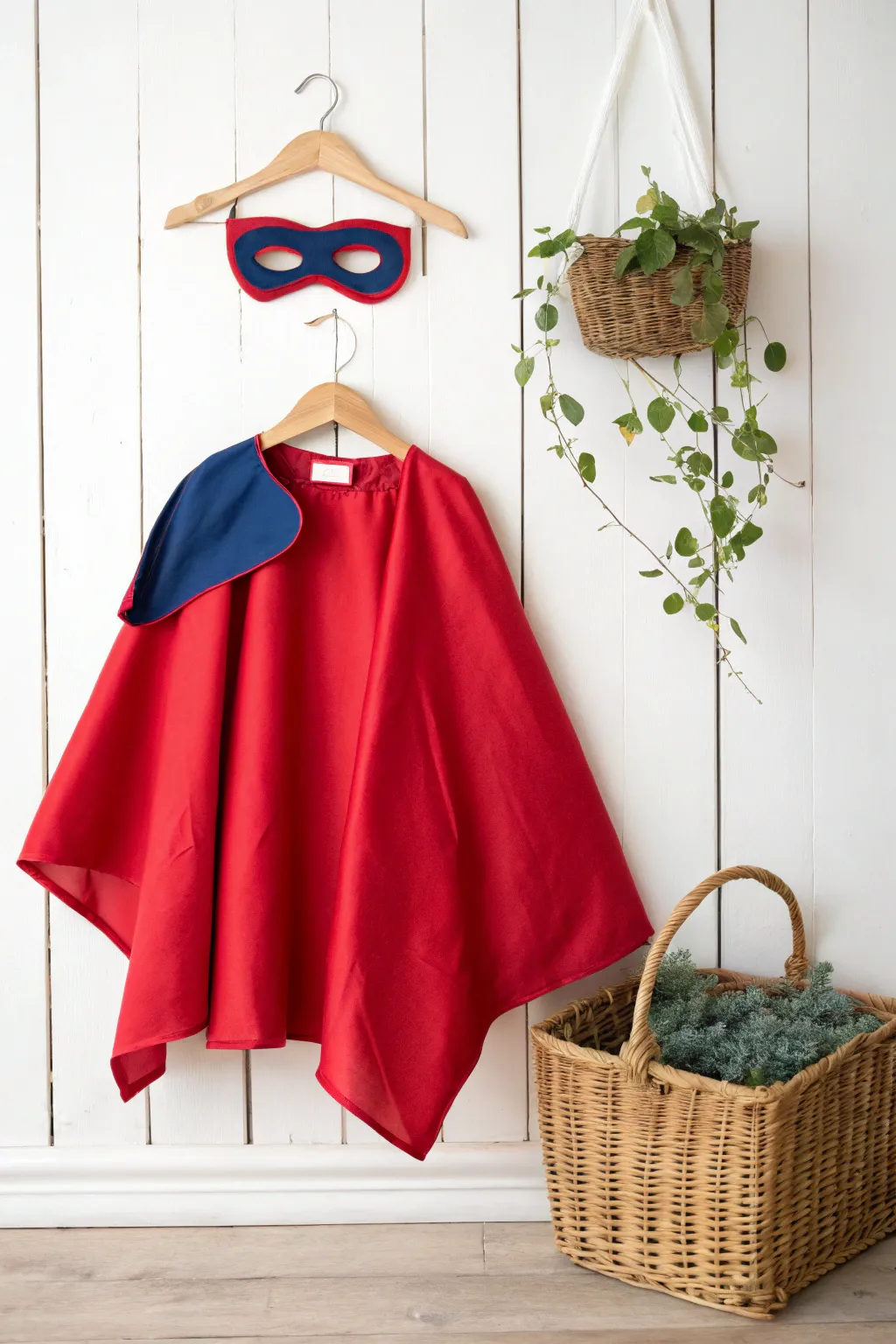 Unleash your little hero's imagination with this charming DIY superhero costume, crafted with love and simplicity.