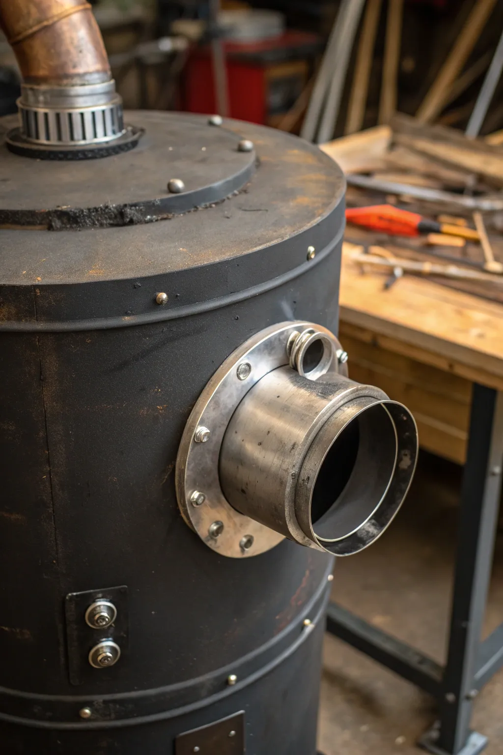 Master the heat: Precision-crafted air vents for your DIY smoker.