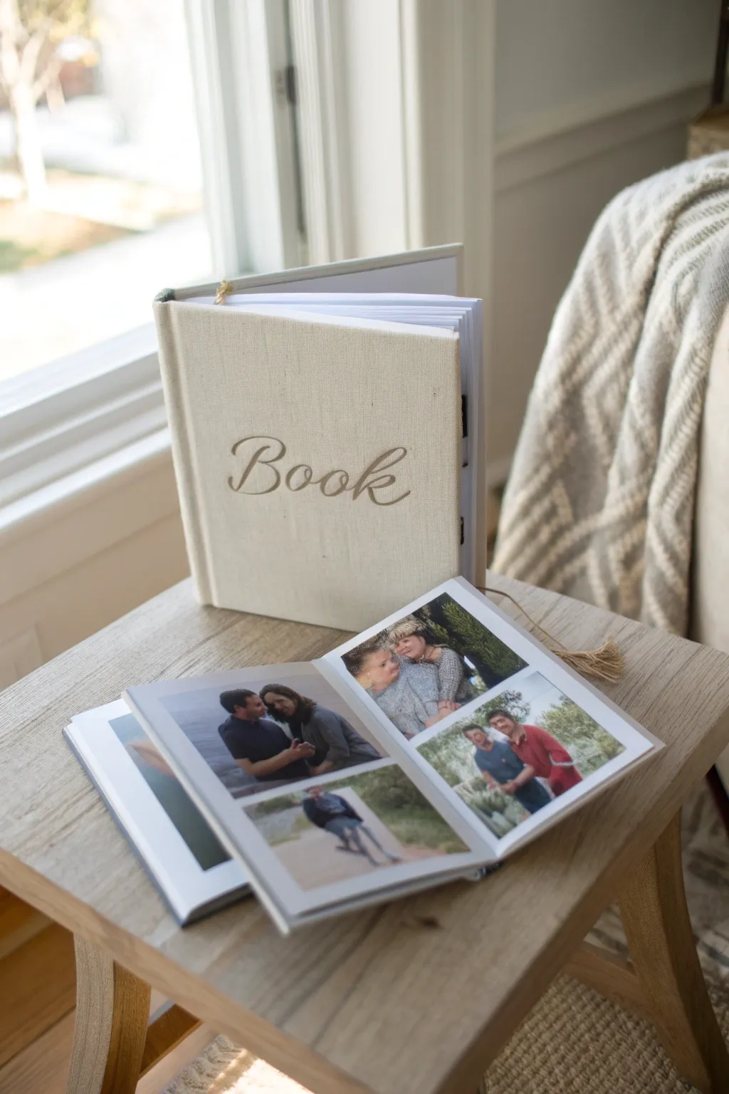 Cherish your love story with a DIY photo album, a timeless keepsake of precious memories.