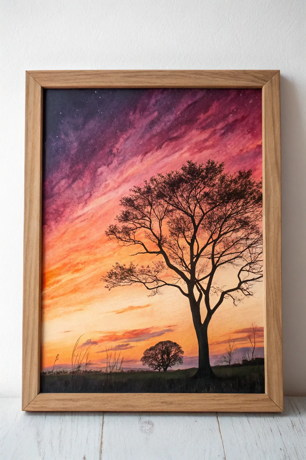 Embrace the elegance of simplicity with a striking silhouette painting—where minimalism meets bold beauty.