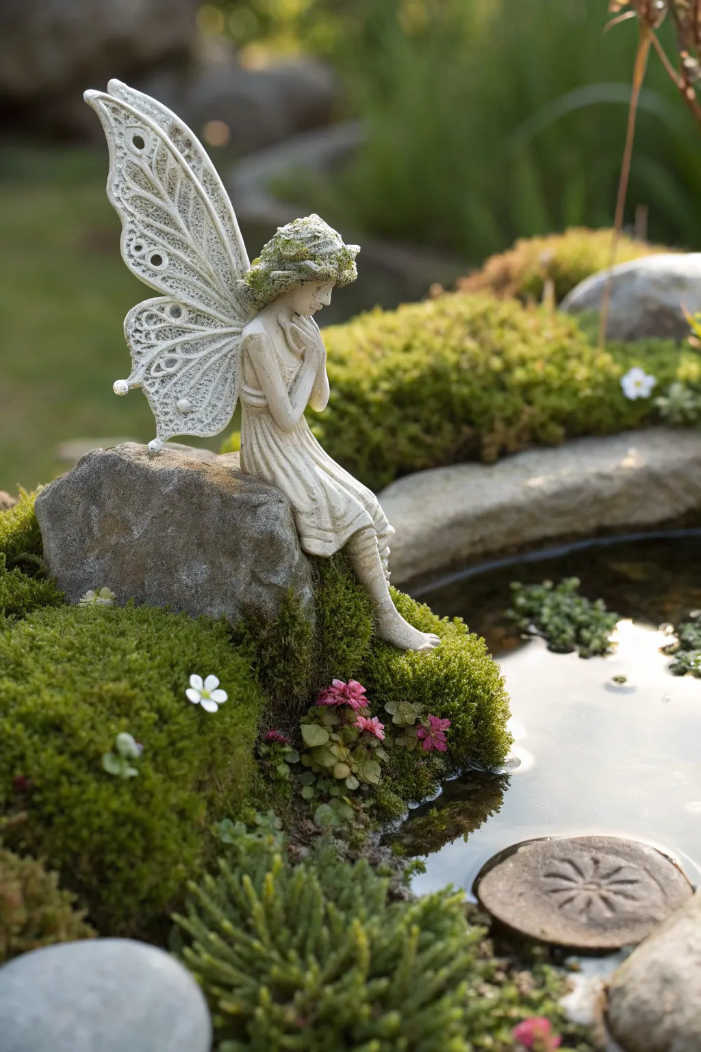 Add a sprinkle of magic to your garden with enchanting fairy figurines. 🌿✨