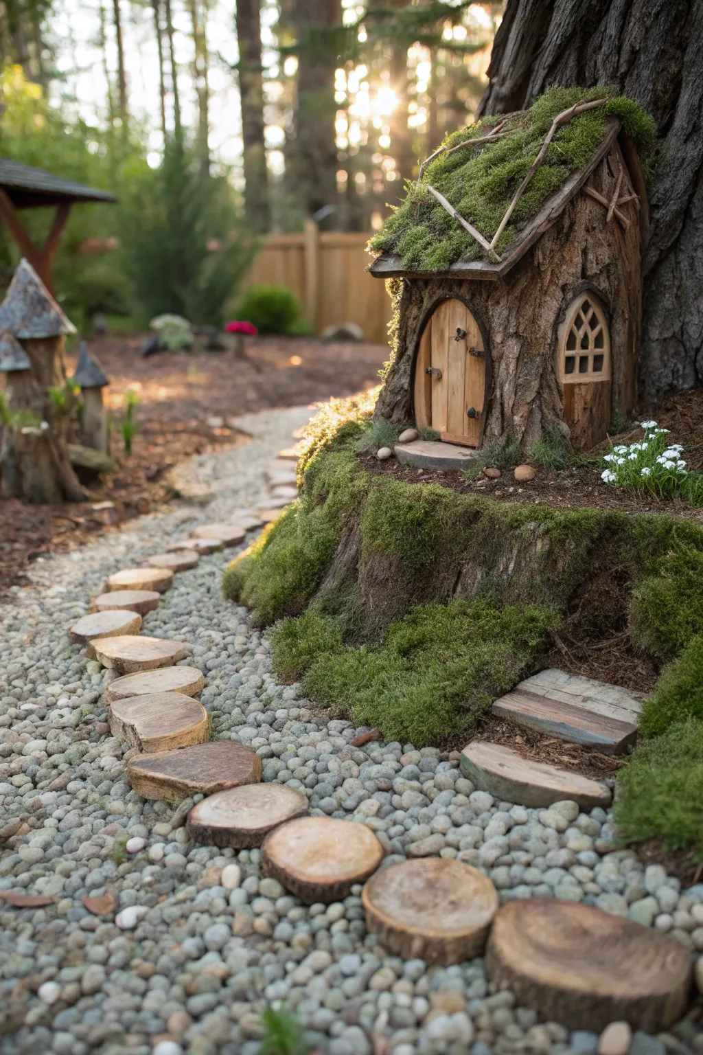 Follow the enchanting path to a world where fairies dwell, crafted with love and imagination.