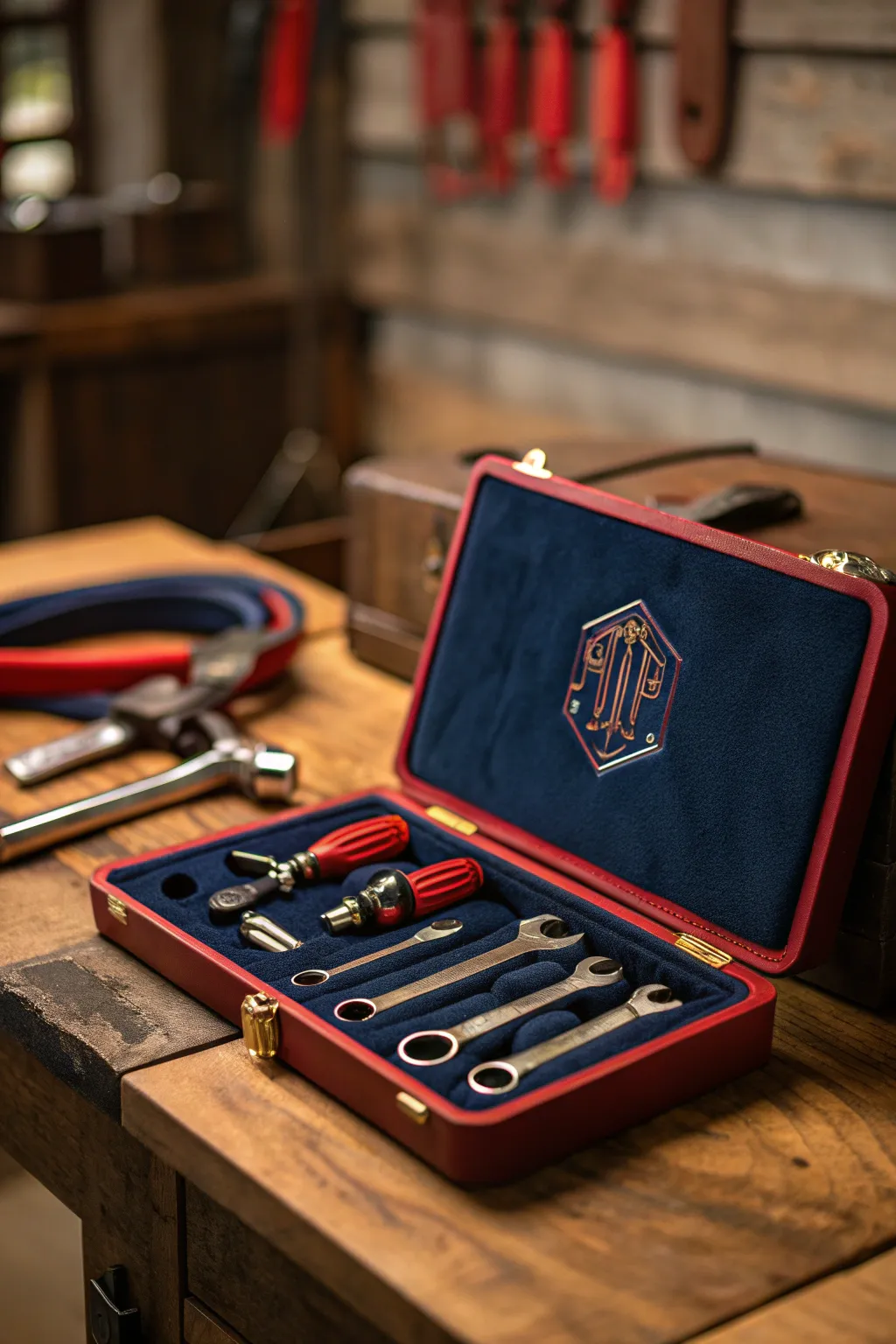 Craft the perfect Father's Day surprise with a personalized tool kit made just for him.