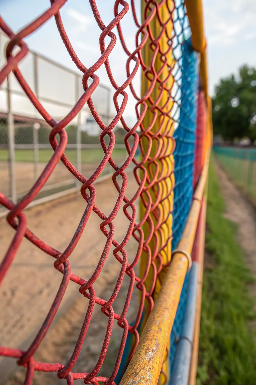 Upgrade your fence game: a stylish solution for keeping small pets secure.