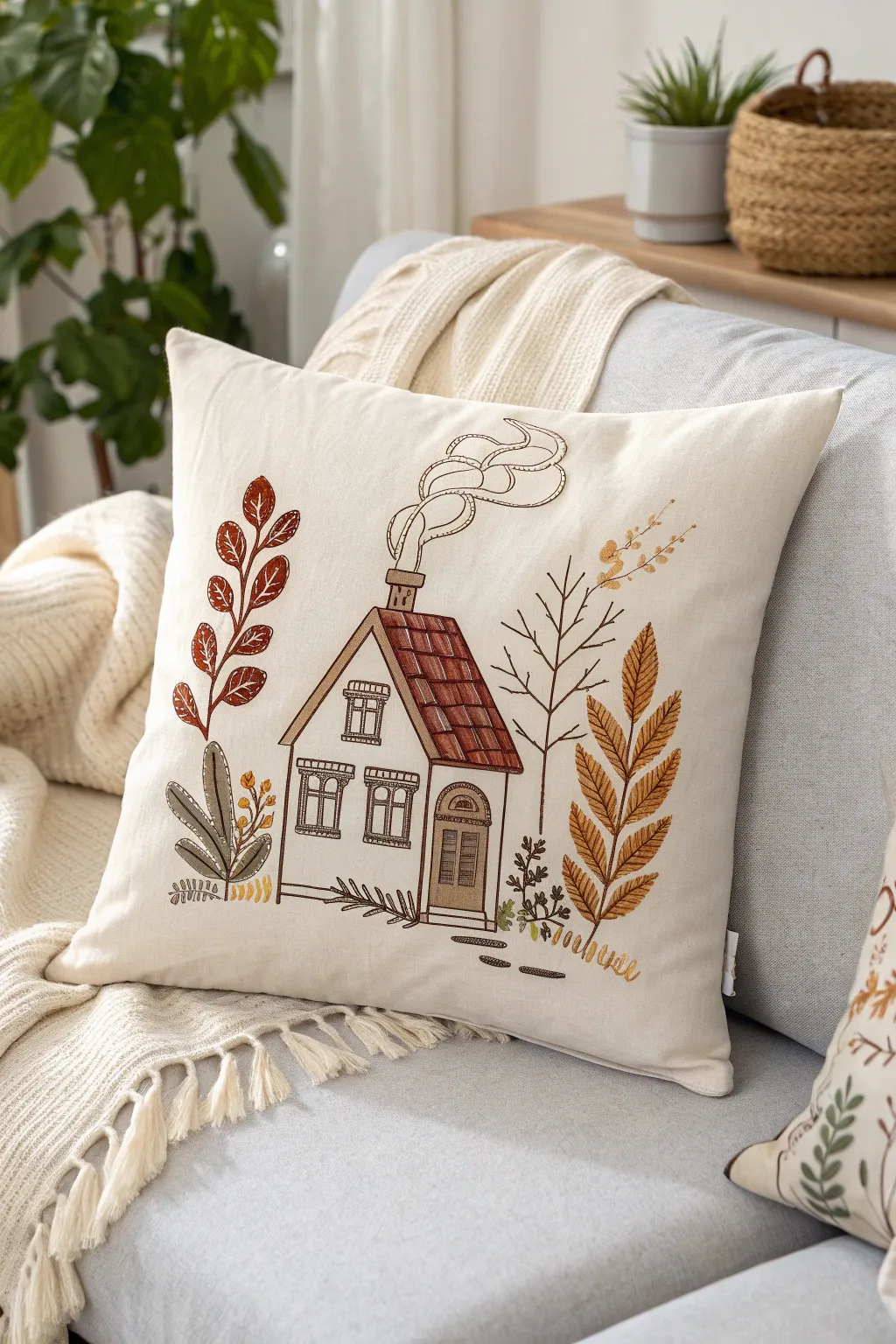 Embrace the cozy charm of hand-stitched elegance with our 'Home Sweet Home' embroidery pattern.