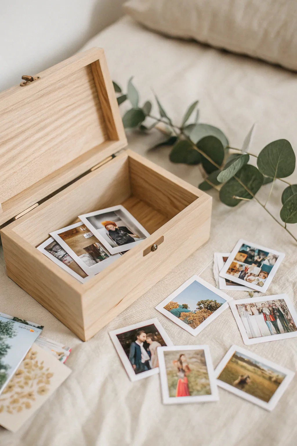 Capture the essence of friendship with a beautifully curated photo memory box. 📸✨
