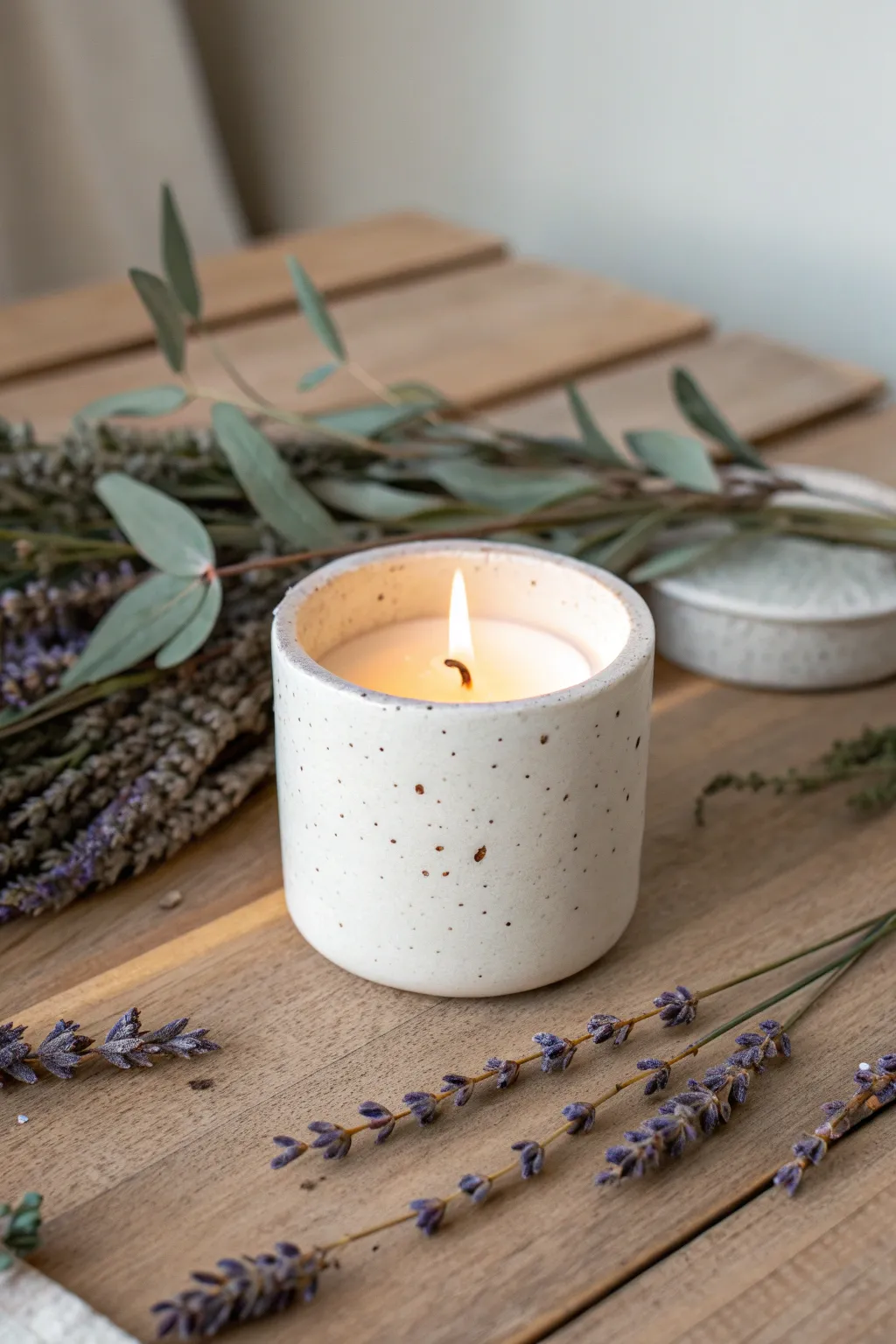 Illuminate your space with handcrafted elegance. Discover the art of candle making for a cozy, personalized touch. #ScandiBoho #CandleCraft