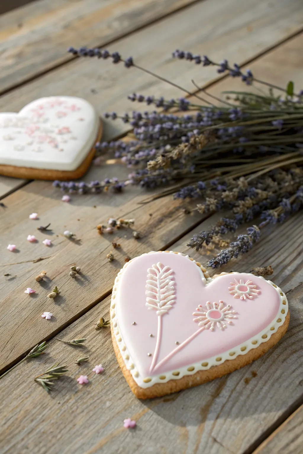 Sweet simplicity: Celebrate Galentine's Day with charming, handcrafted cookies that delight the eyes and taste buds.