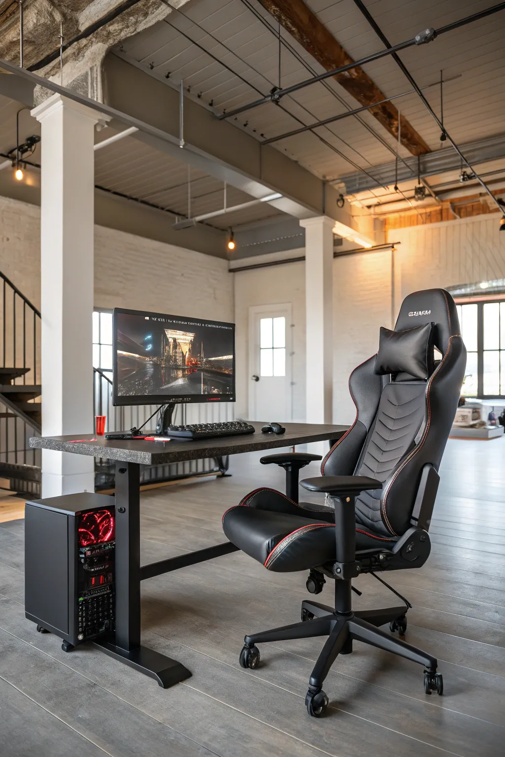 Stay comfortable with ergonomic seating designed for gamers.