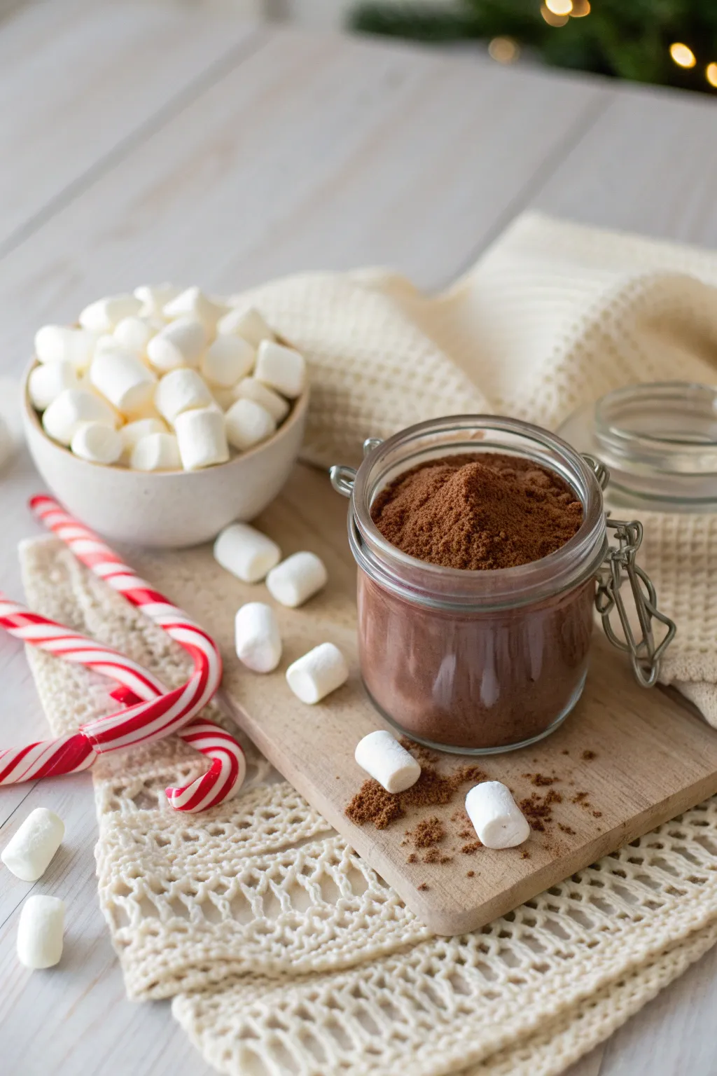 Warm hearts this holiday with a charming DIY hot cocoa kit, the perfect blend of simplicity and delight.