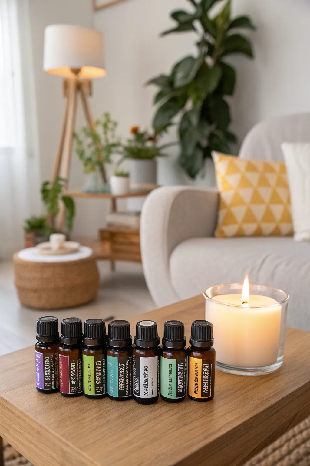 Essential oils make a thoughtful and versatile gift alongside candles.