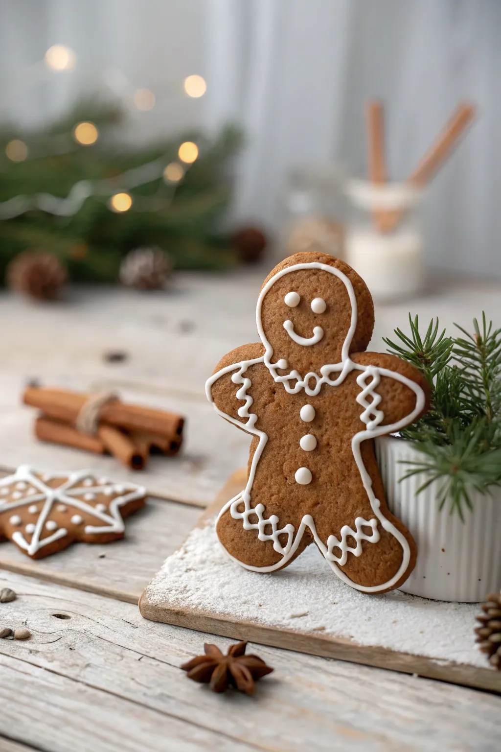 Indulge in the handcrafted charm of spicy gingerbread men, perfect for festive moments.