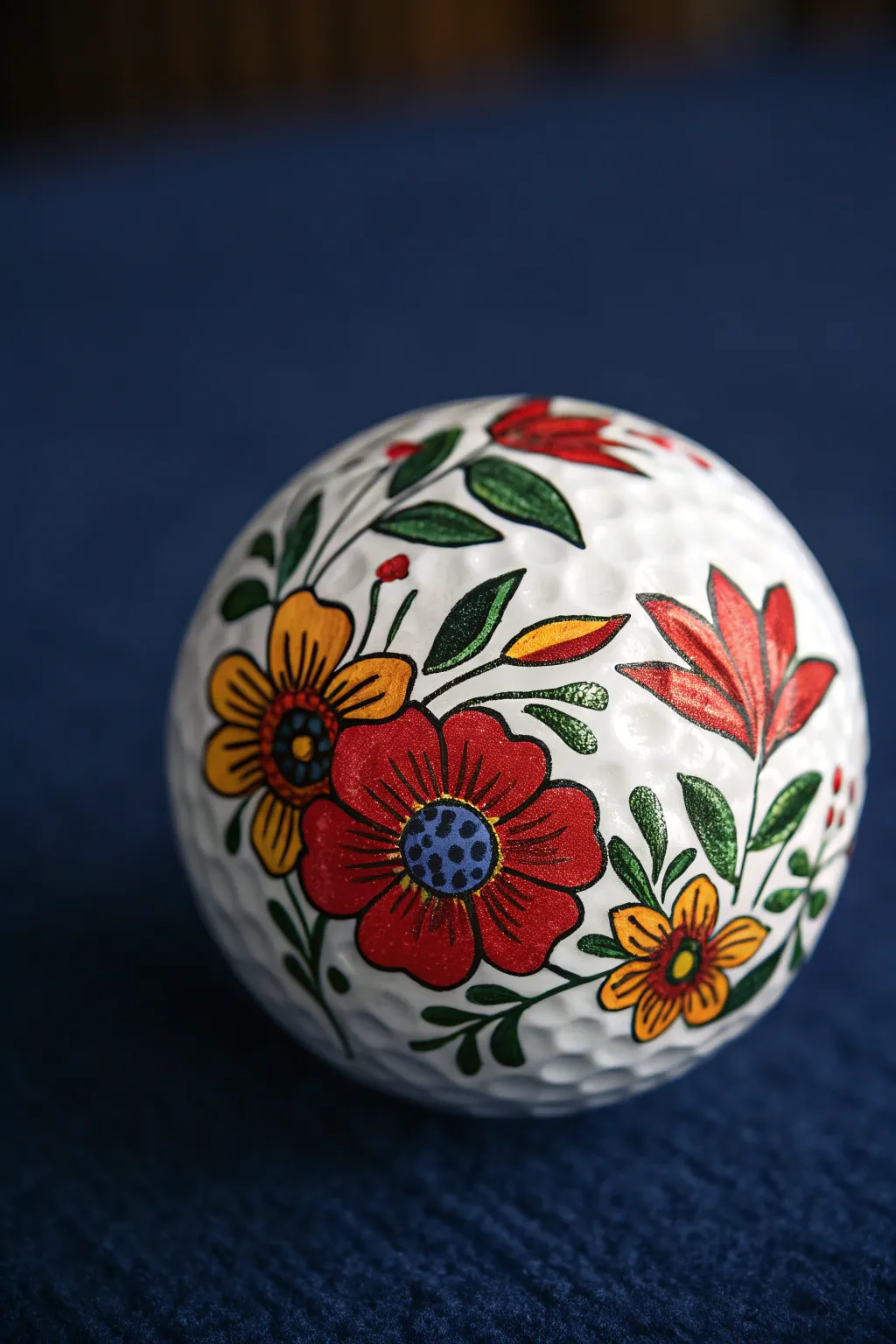 Transform your game with a touch of nature's art - elevate your golf experience with handcrafted floral beauty.