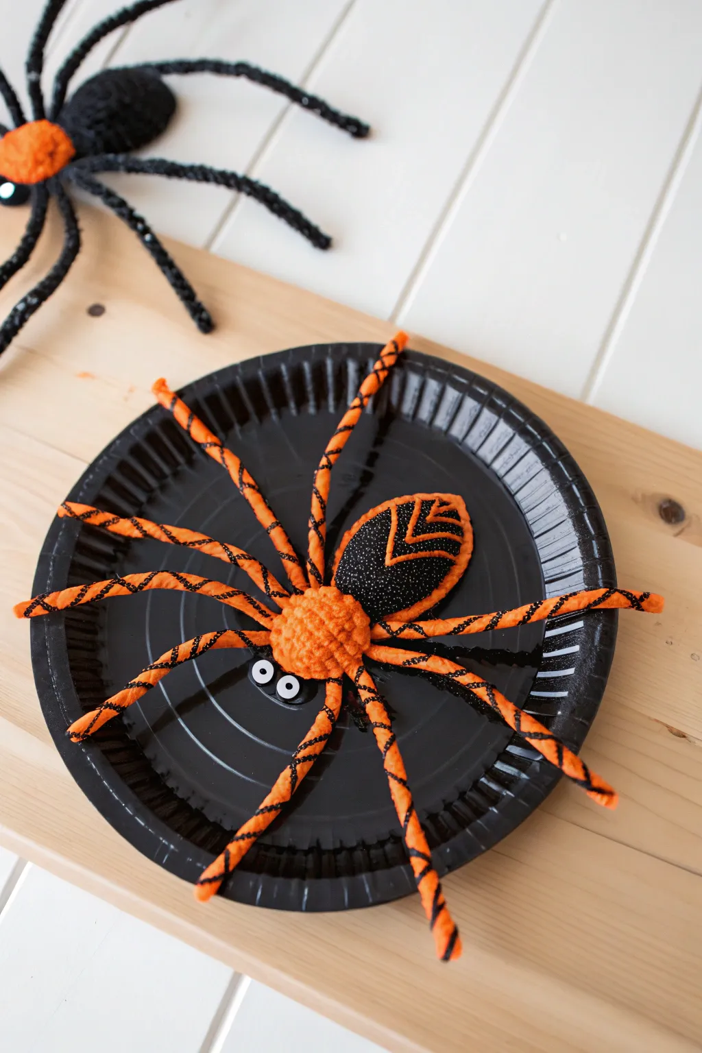 Crafting Halloween magic with simplicity and style! 🎃🕷️ #ScandiBoho #BabyCrafts