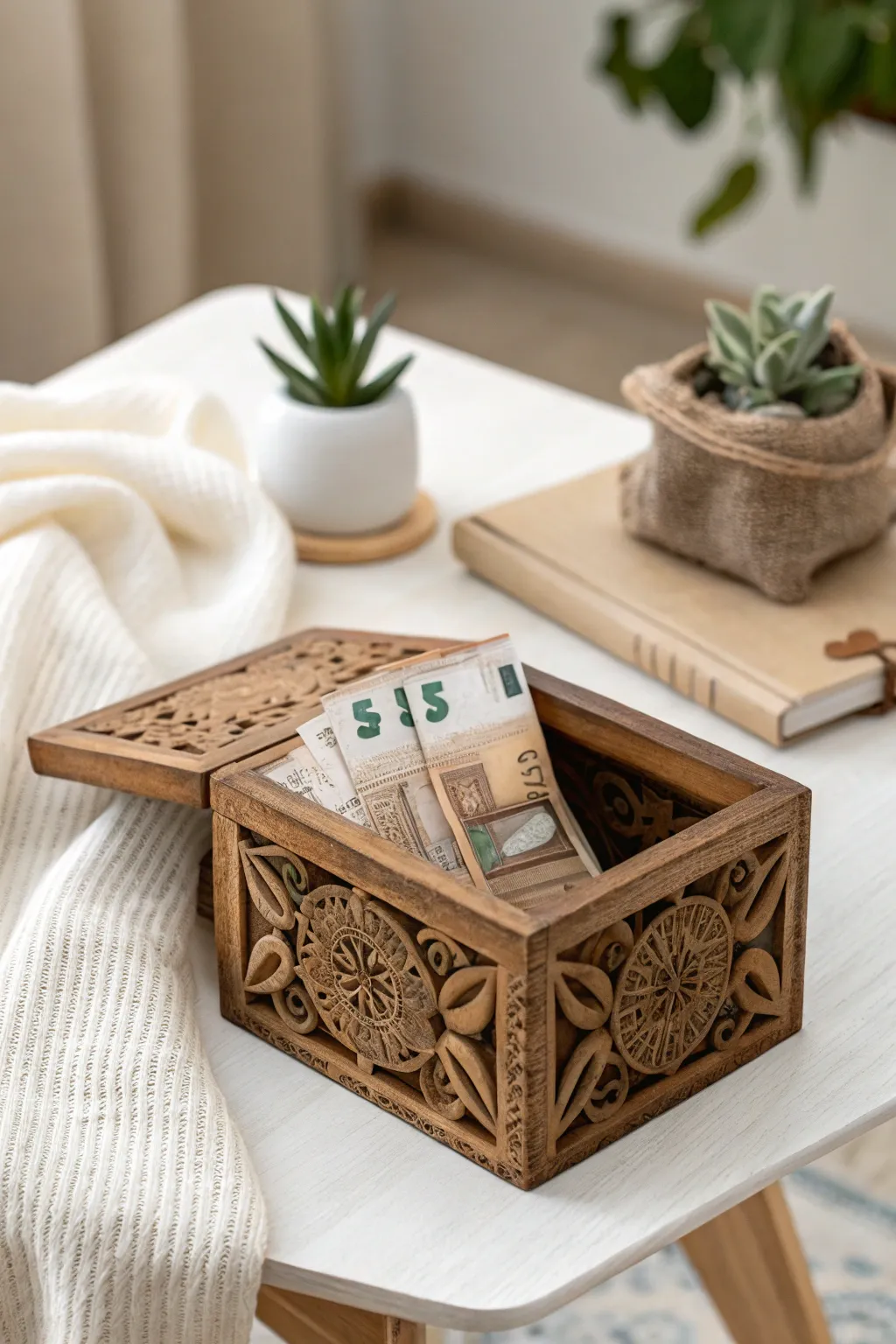 Unlock the joy of giving with a handcrafted puzzle box – a gift that's as rewarding as it is intriguing.