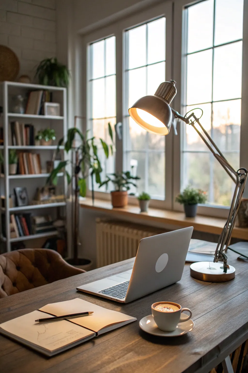 Natural light can enhance your workspace atmosphere.