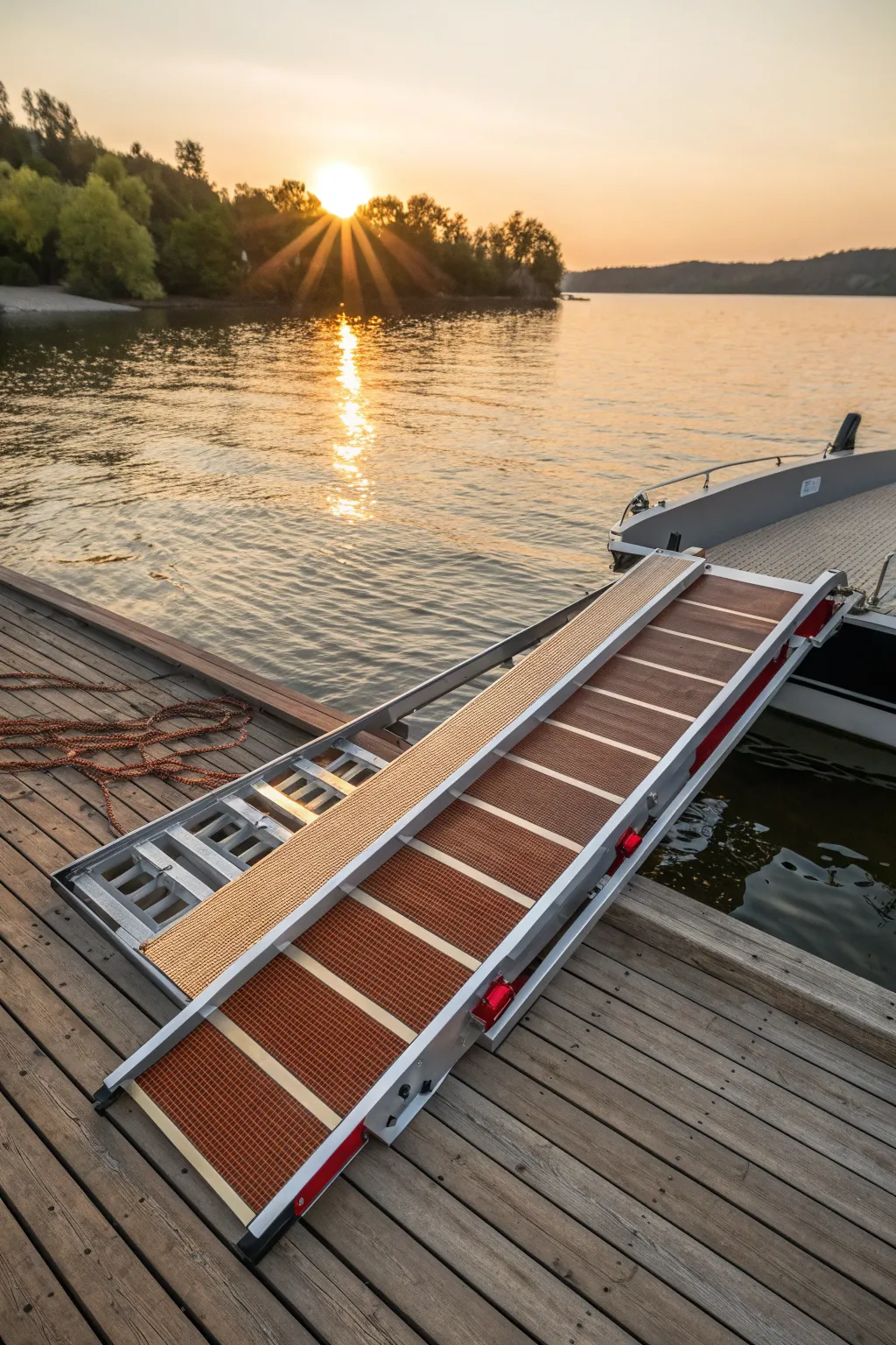 Elevate your kayak adventures with a handcrafted, portable ramp that adapts to any water level. Perfect for the discerning craftsman.