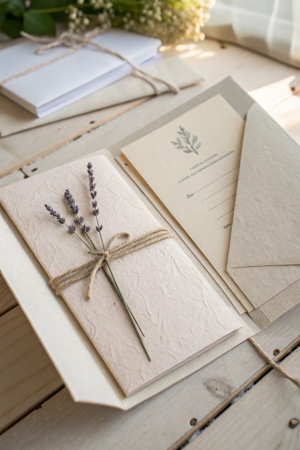 Unwrap the elegance: Discover the charm of pocket-fold invitations.