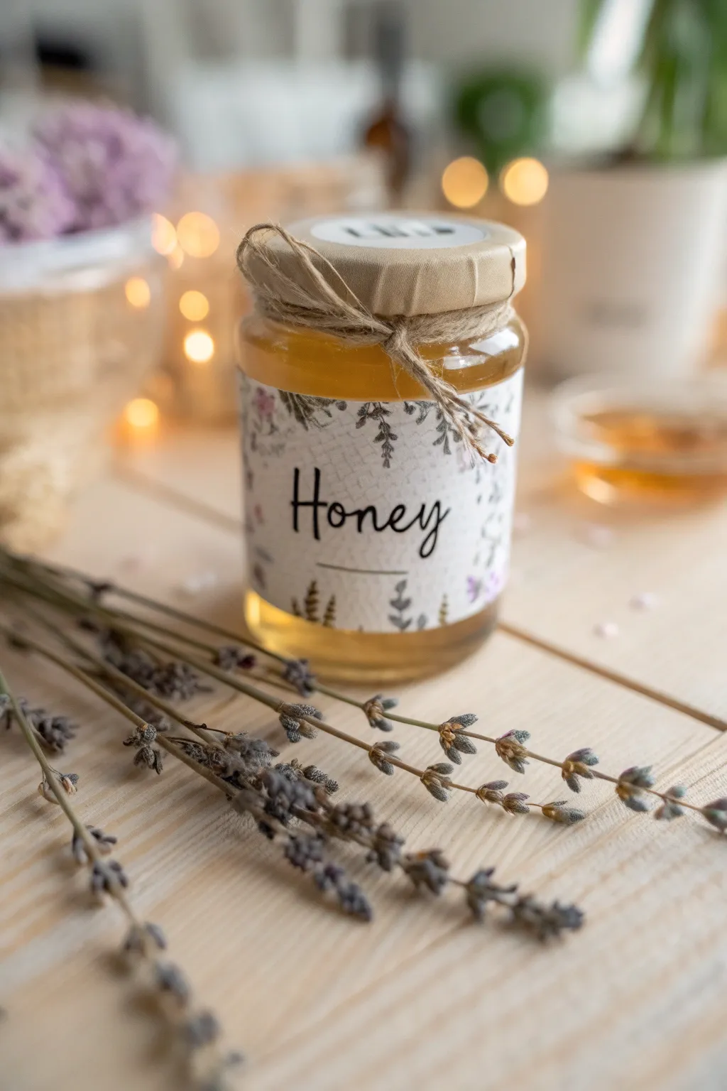 Craftsmanship meets creativity: Elevate your honey jar labels with a captivating mix of fonts.