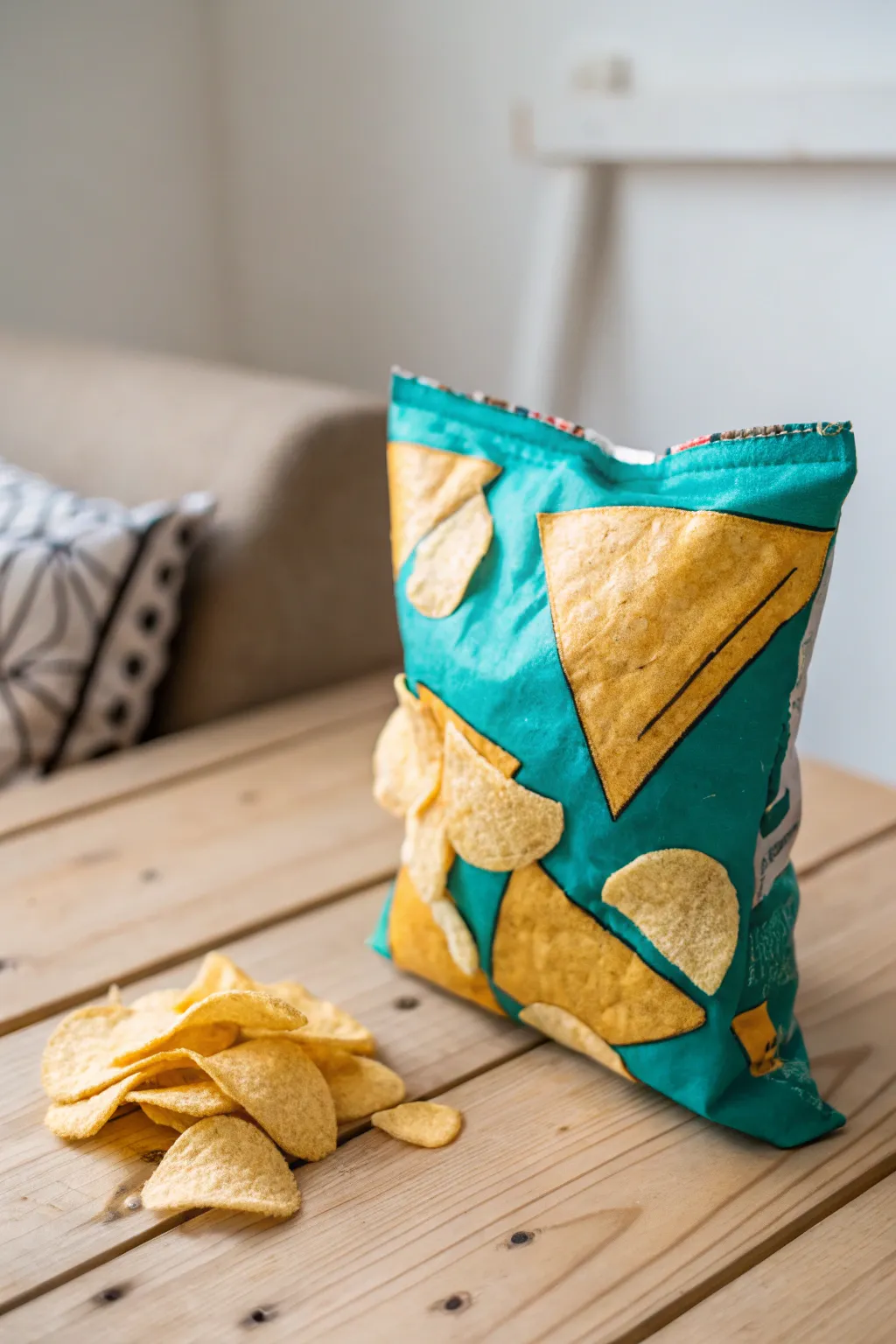 Turn crisp packets into vibrant squishies for eco-friendly fun!