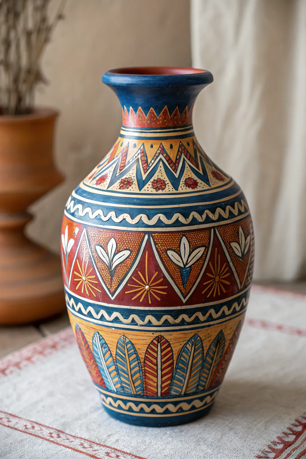 Celebrate your heritage with vibrant motifs and colors that tell your unique story.