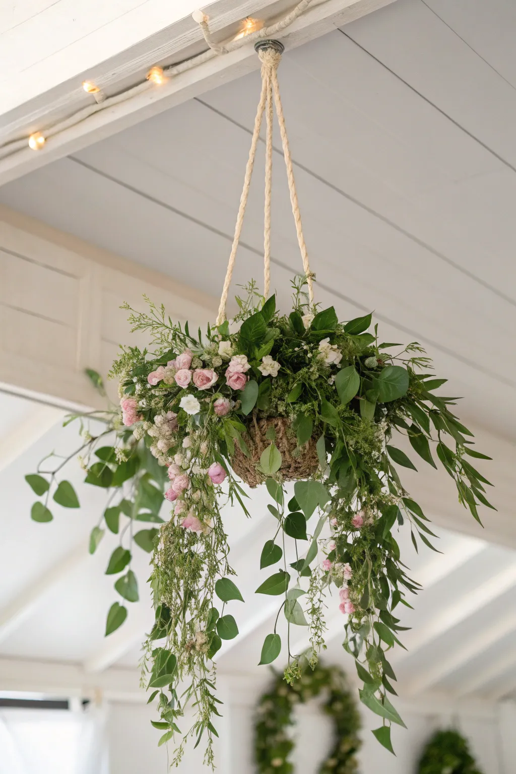 Bring a whimsical touch to your space with elegant botanical hanging decor. Perfect for a spring refresh!
