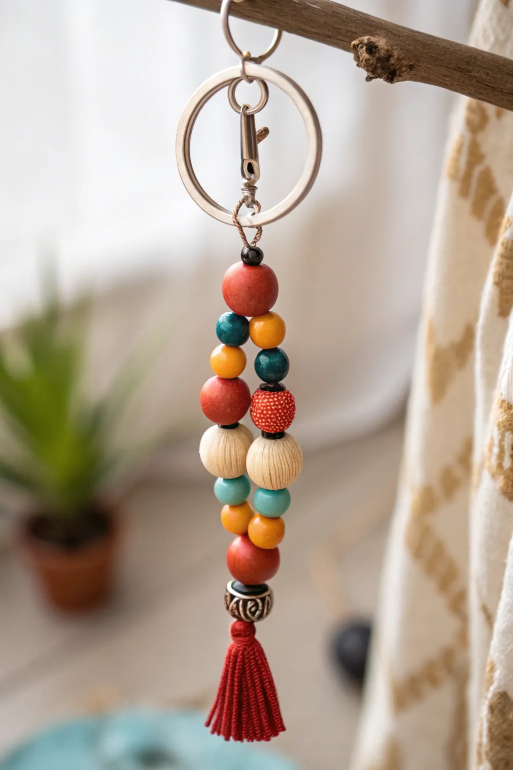 Beaded Beauties: Elevate your keys with a burst of color and style!