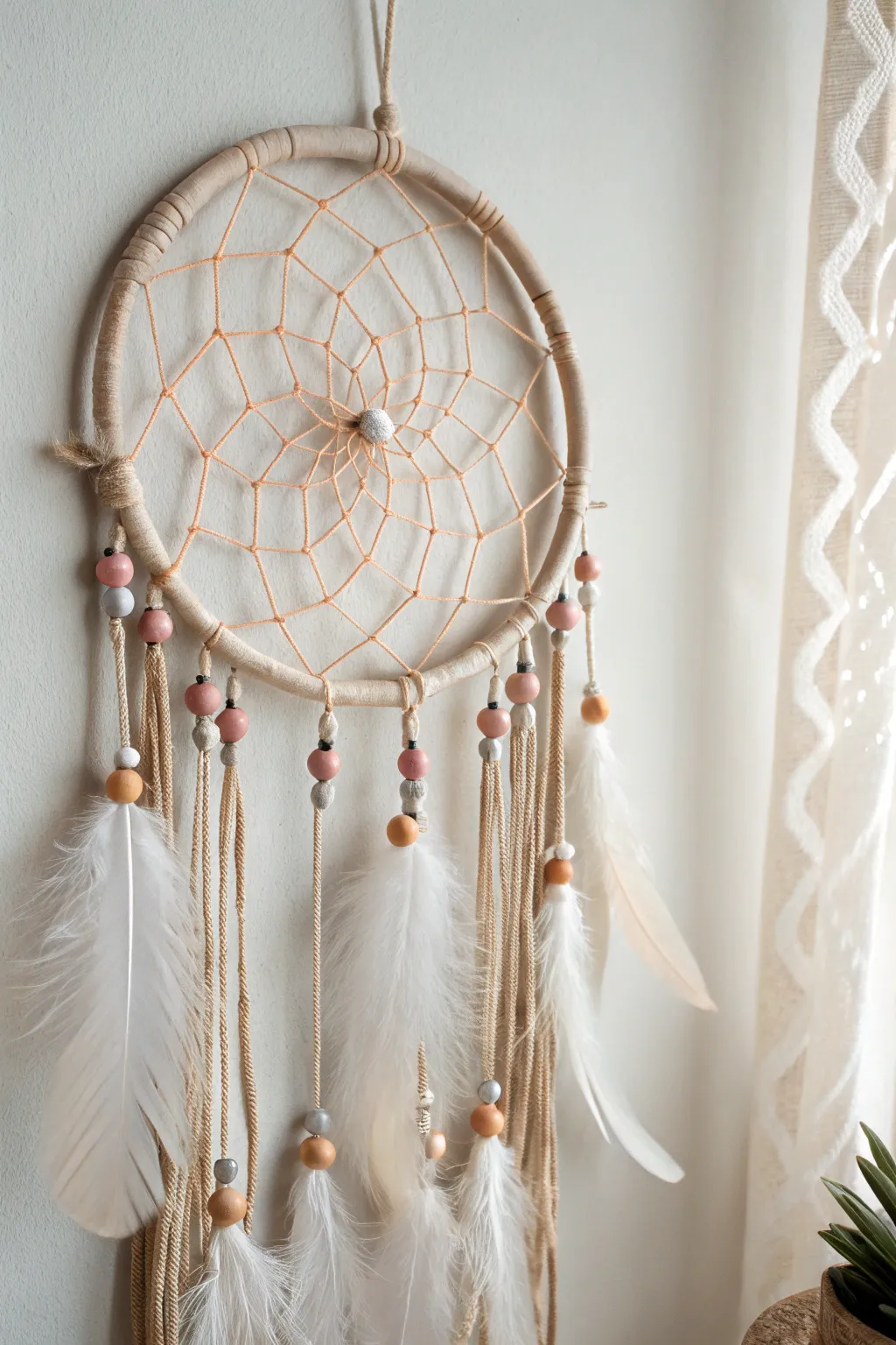 Weave your dreams with elegance and simplicity. 🌿✨ #CraftNight #BohoDecor