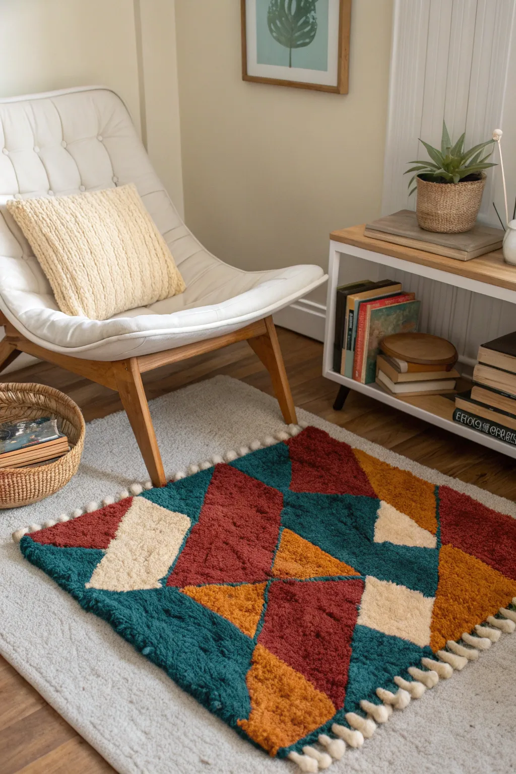 Transform your nook into a haven with a touch of handcrafted charm. #CozyCorners
