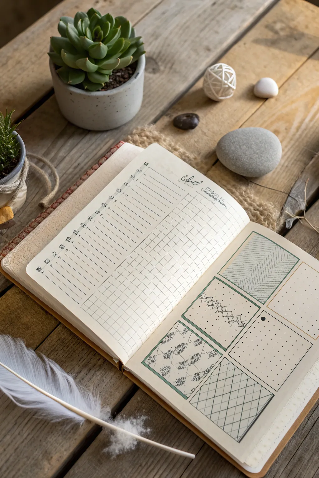 Transform your journaling experience with creative layouts that inspire organization and freshness. #JournalInspiration #ScandiBoho