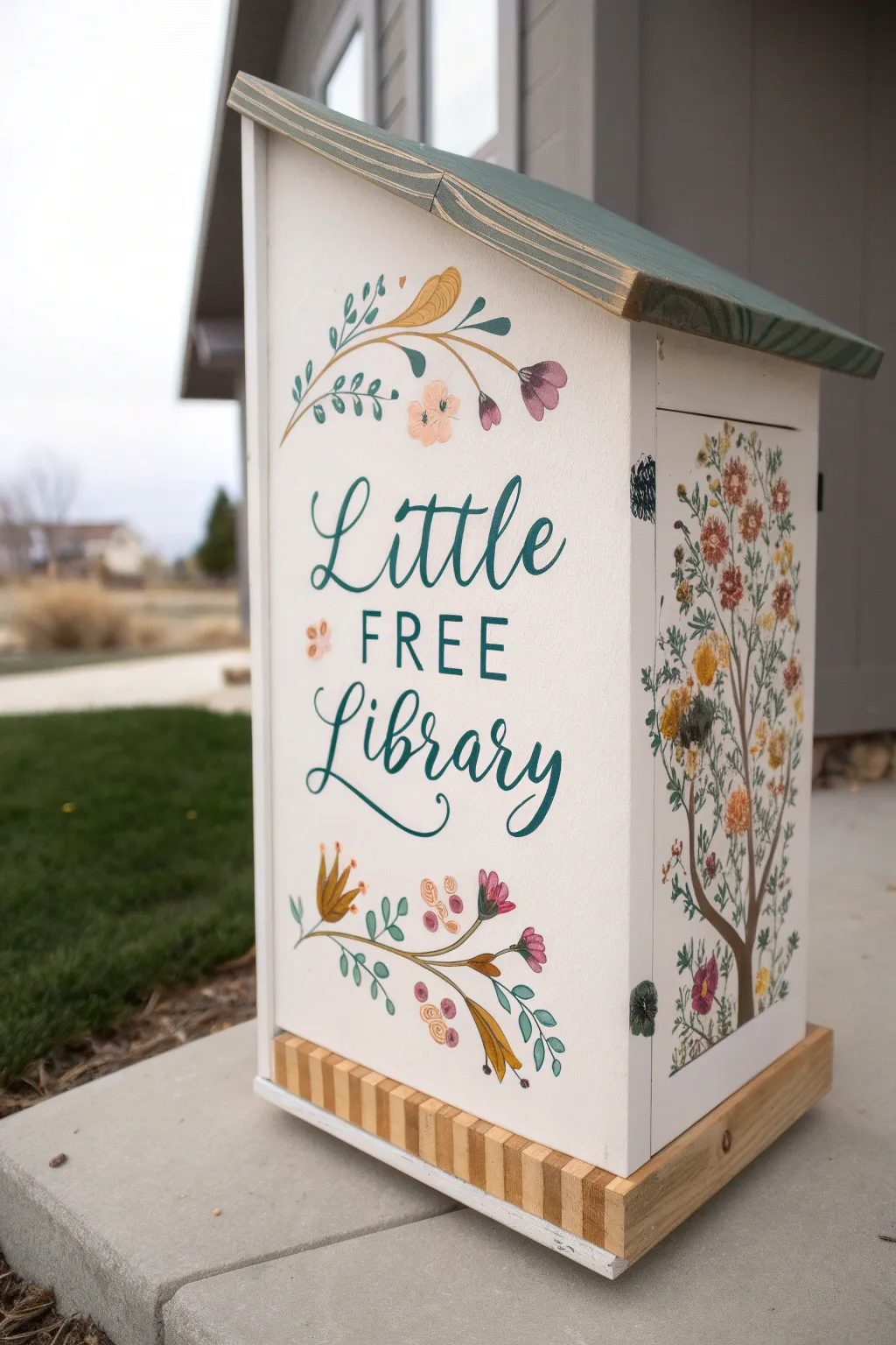 Transform your little free library into a haven of inspiration with seasonal quotes that uplift and encourage a love for reading.