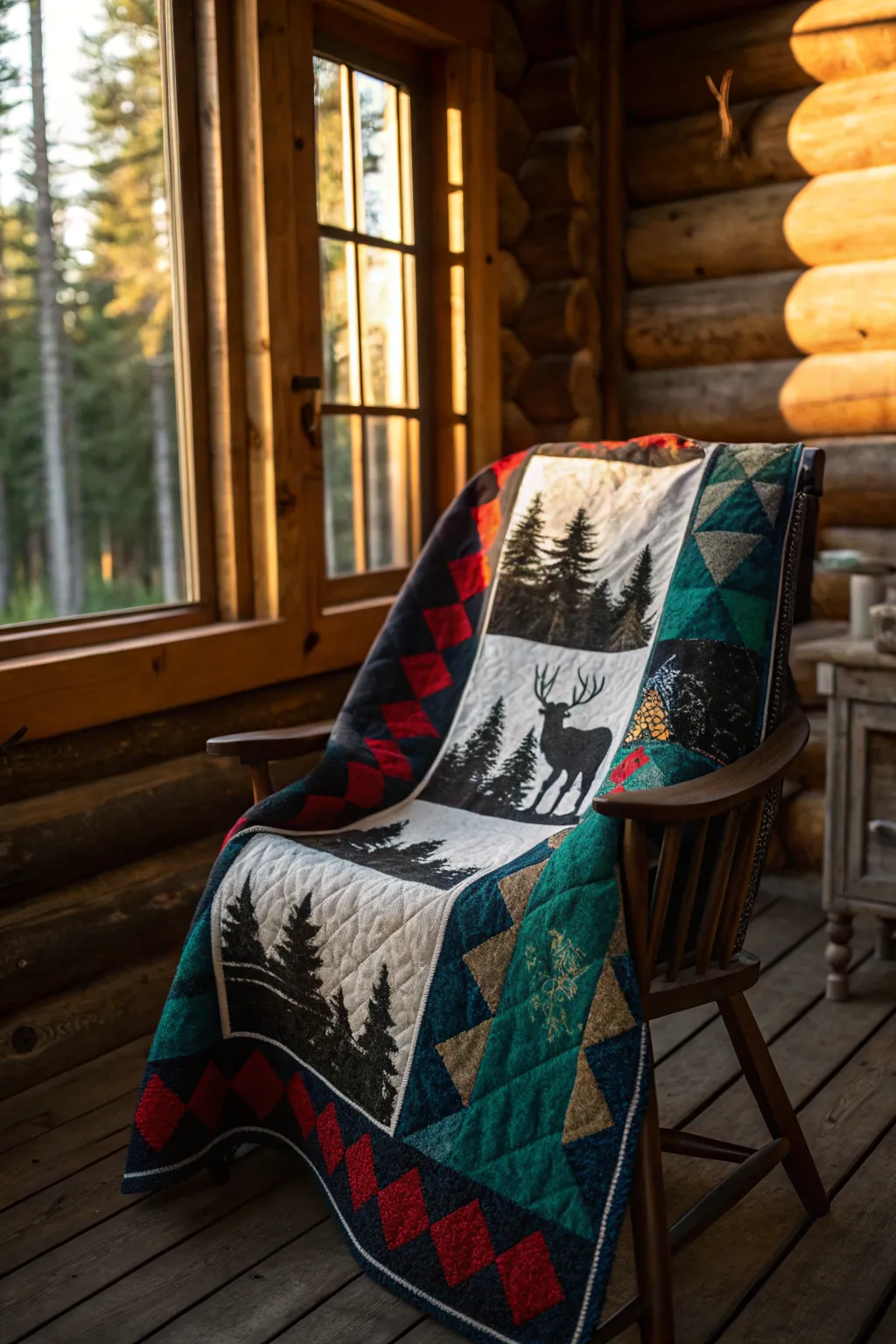 Embrace the wild with nature-inspired quilt patterns that bring rustic charm indoors.