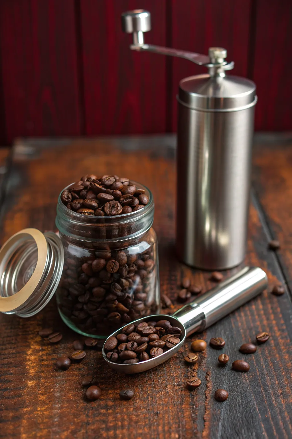 Elevate his morning ritual with a handcrafted coffee lover's jar.