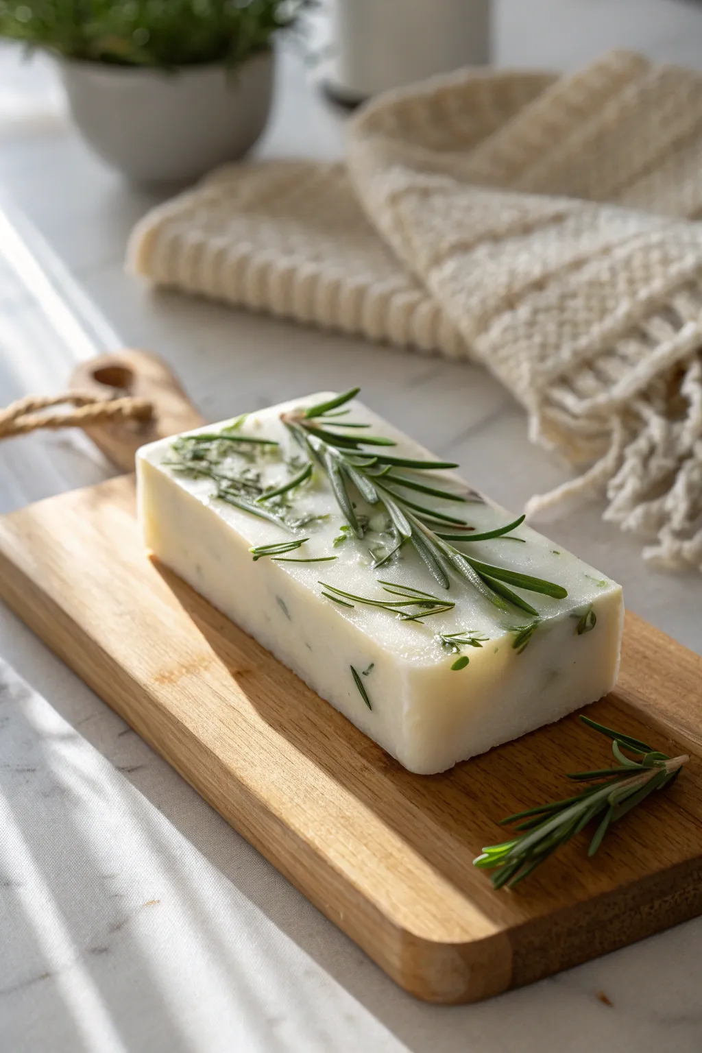 Experience the refreshing elegance of herbal-infused soap. #ScandinavianStyle #NaturalBeauty