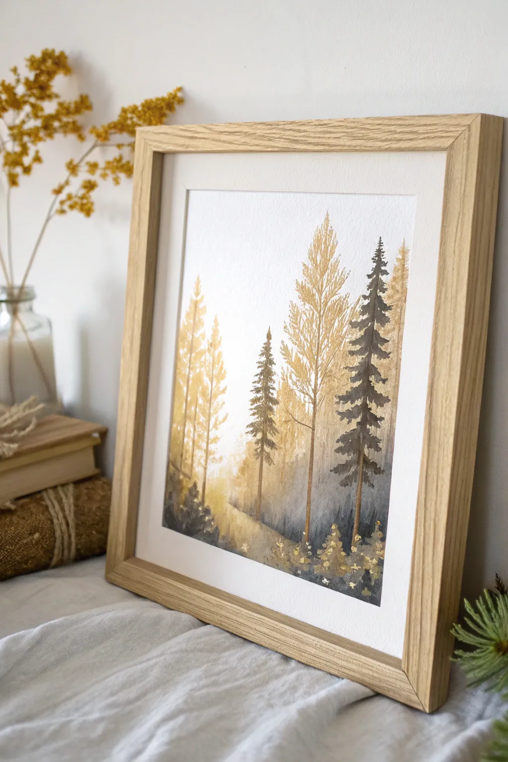 Golden whispers of the forest: where sunlight dances on leaves, capturing nature's magic.