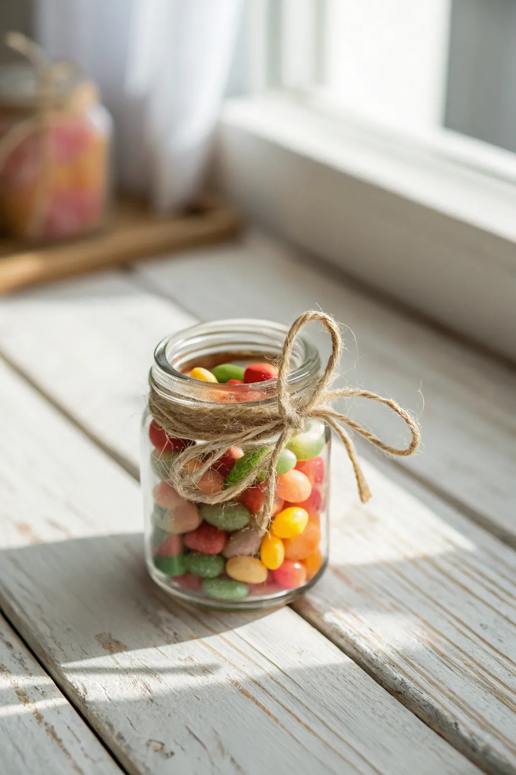 Elevate your gift-giving with charming mini mason jar sweet treats!