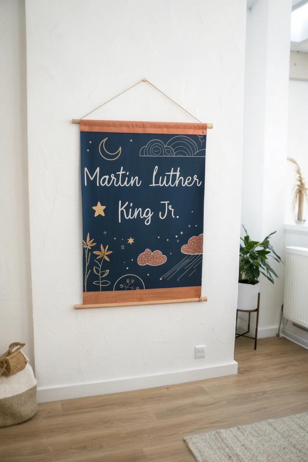 Transform your aspirations into art with this MLK-inspired canvas—where dreams meet design. #CanvasCreations #DreamBig
