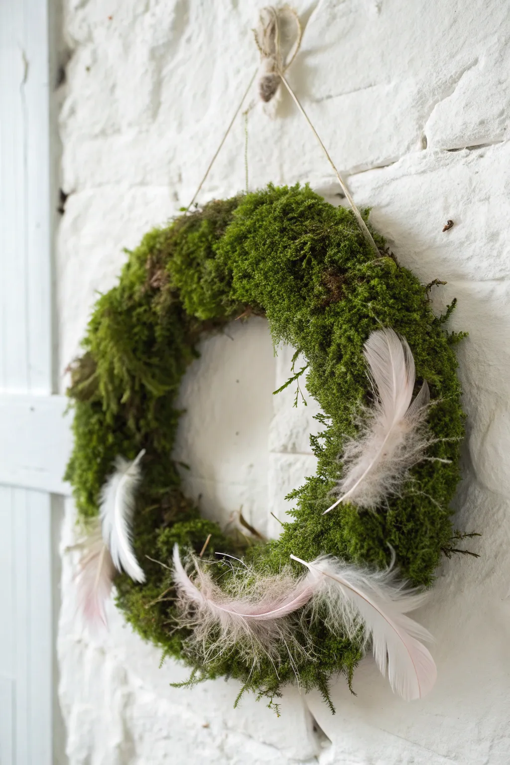 Embrace Feathered Elegance: A touch of whimsy for your summer decor.