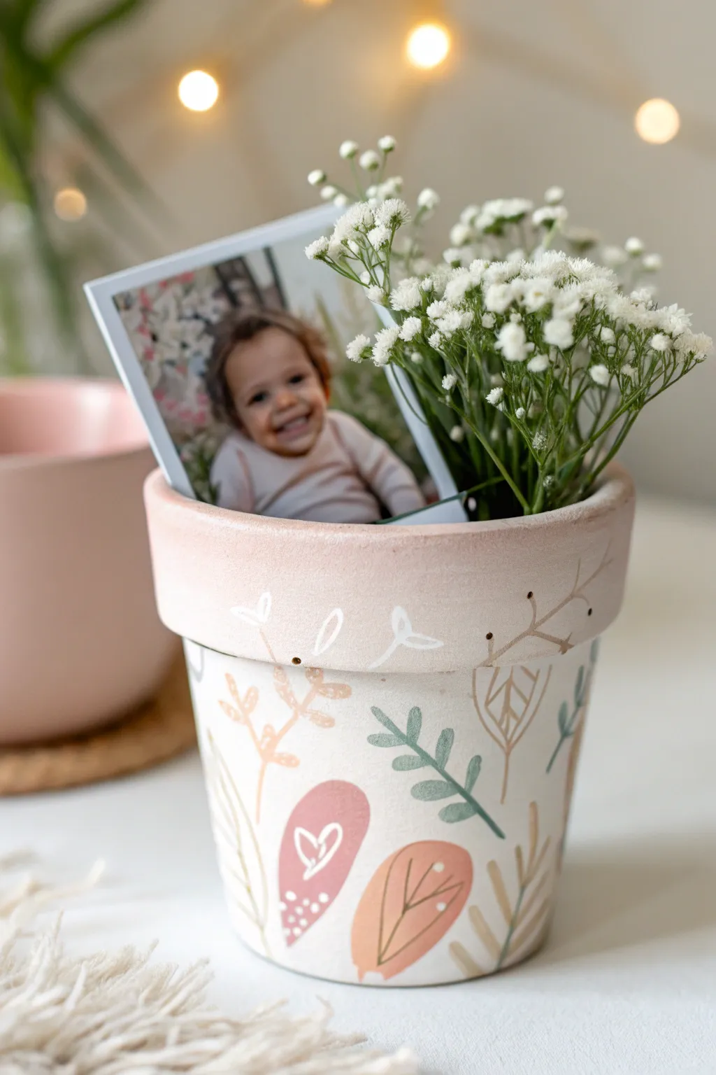 Cherished Memories in Bloom: A Personalized Flower Pot Craft for Mother's Day