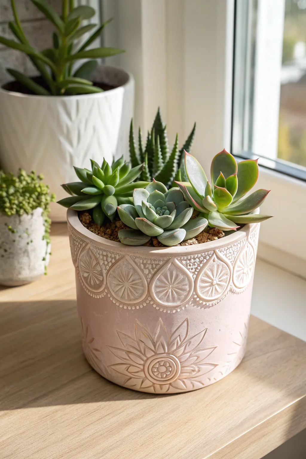 Surprise grandma with a touch of nature and elegance. 🌿 #MothersDayGift #DecorativePlanters #ScandinavianBoho