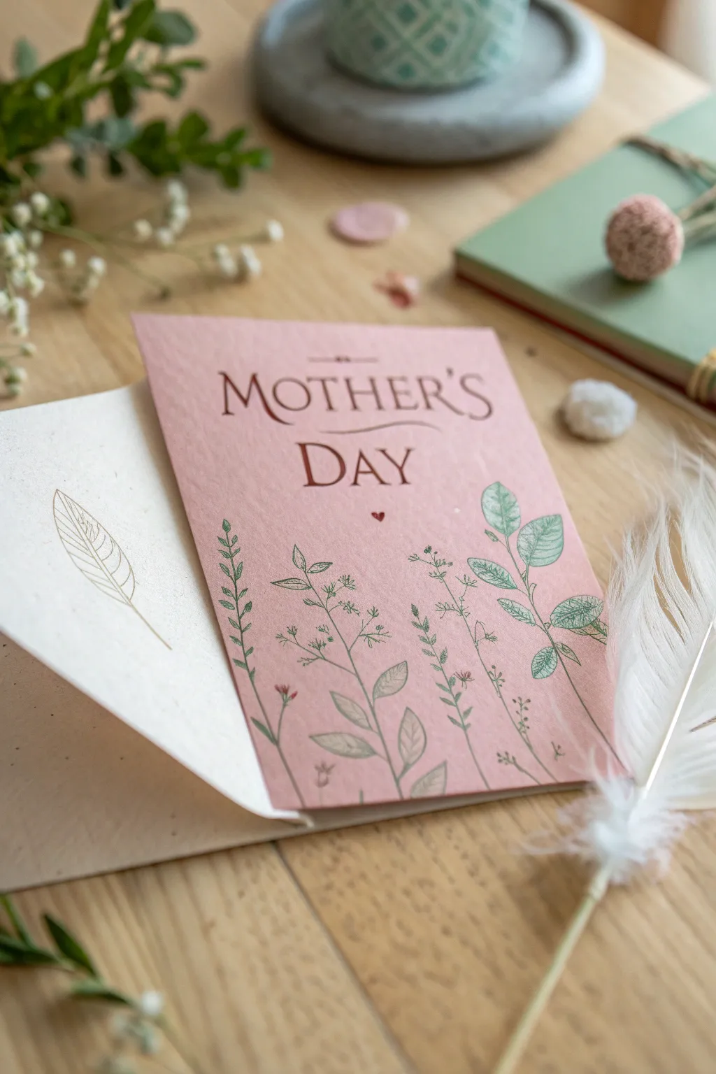 Delight in the charm of handmade cards this Mother's Day, where simplicity meets heartfelt creativity.