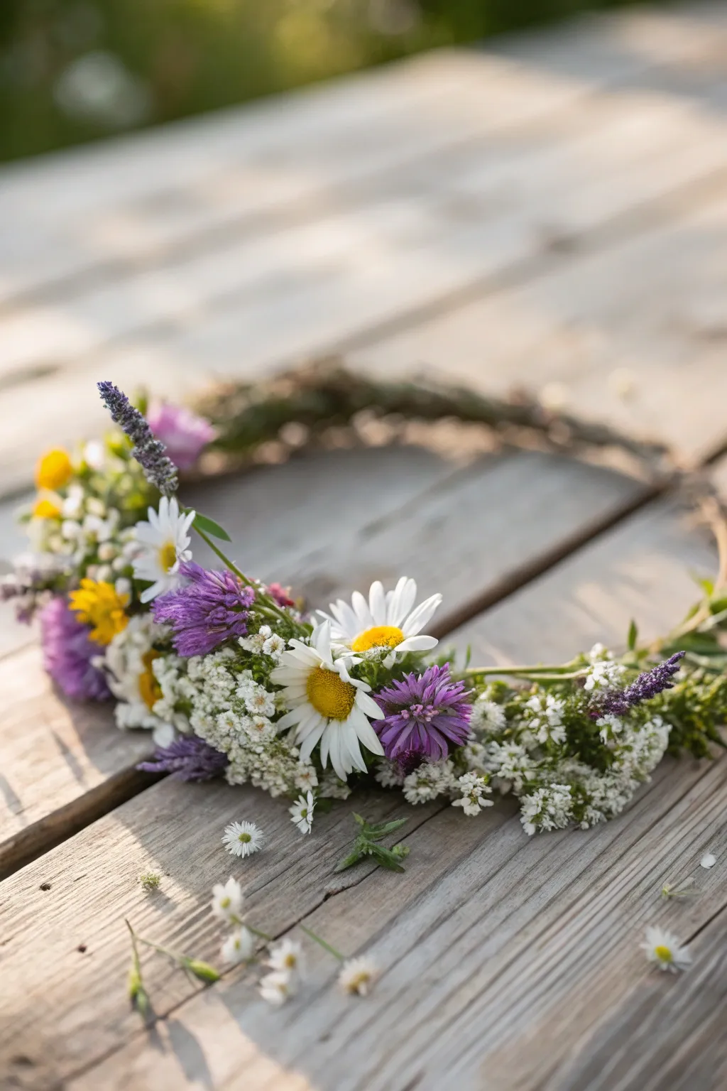 Craft a stunning DIY flower crown for Mother's Day, letting mom wear a piece of nature’s artistry.