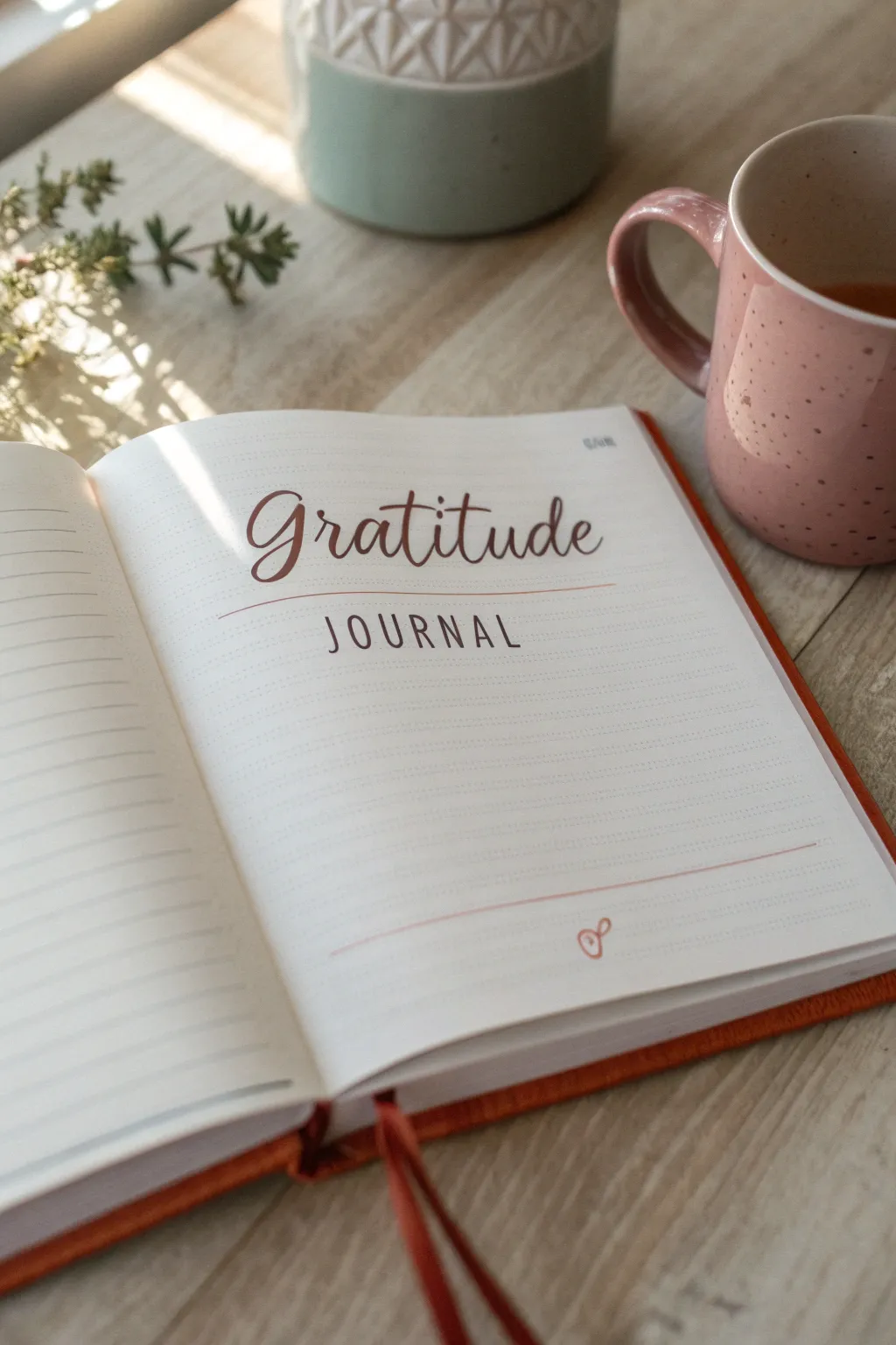 Capture the essence of gratitude with this beautifully crafted journal, a daily ritual of mindfulness and appreciation.