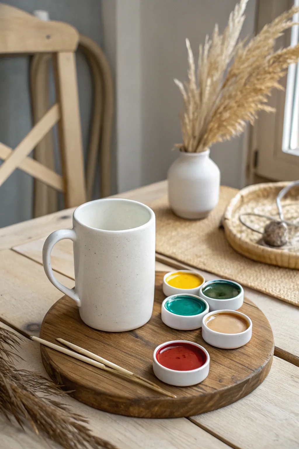 Unleash your creativity with a touch of Scandinavian elegance—paint your own ceramic masterpiece!