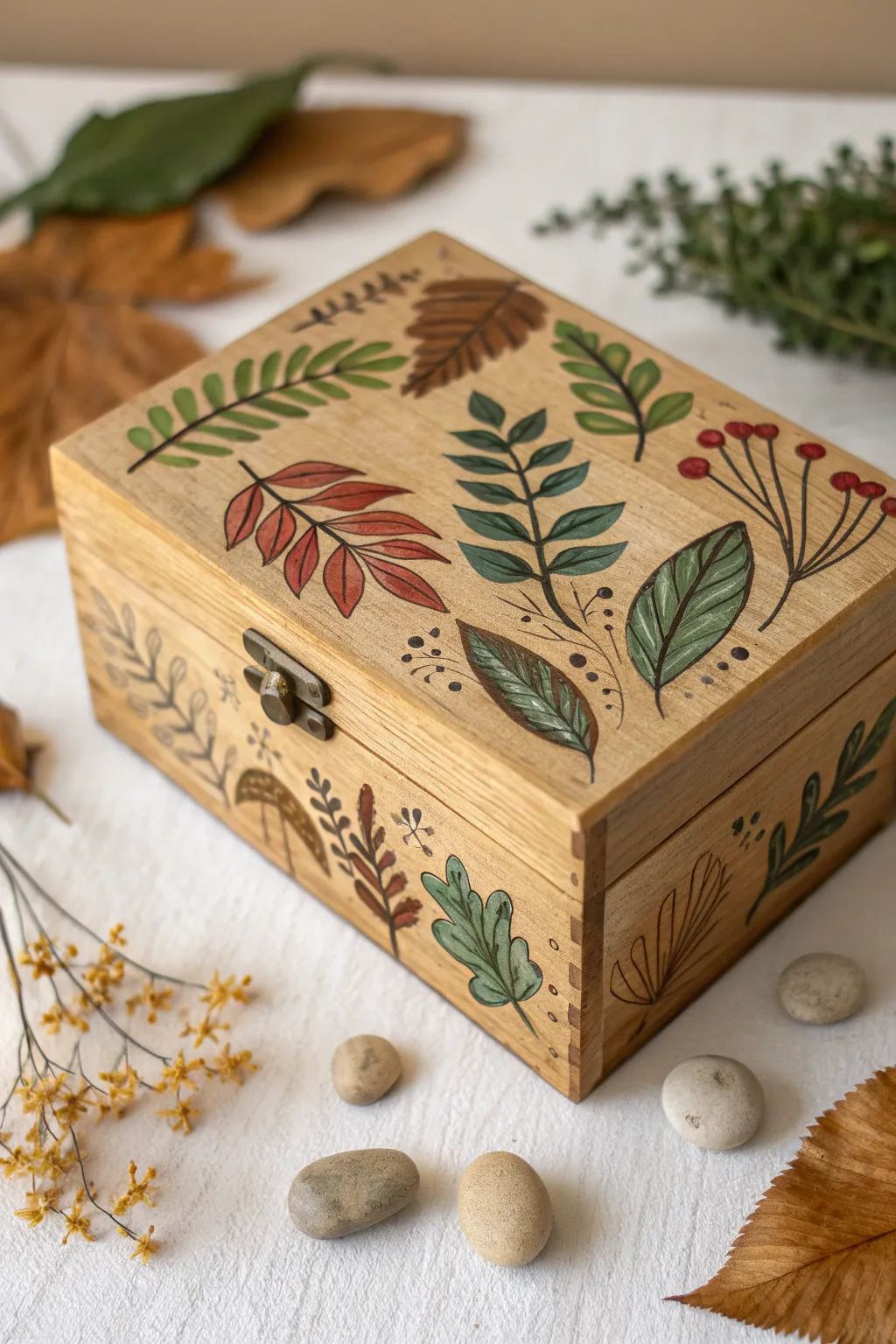 Nature's Touch: A handcrafted delight that brings the outdoors in.