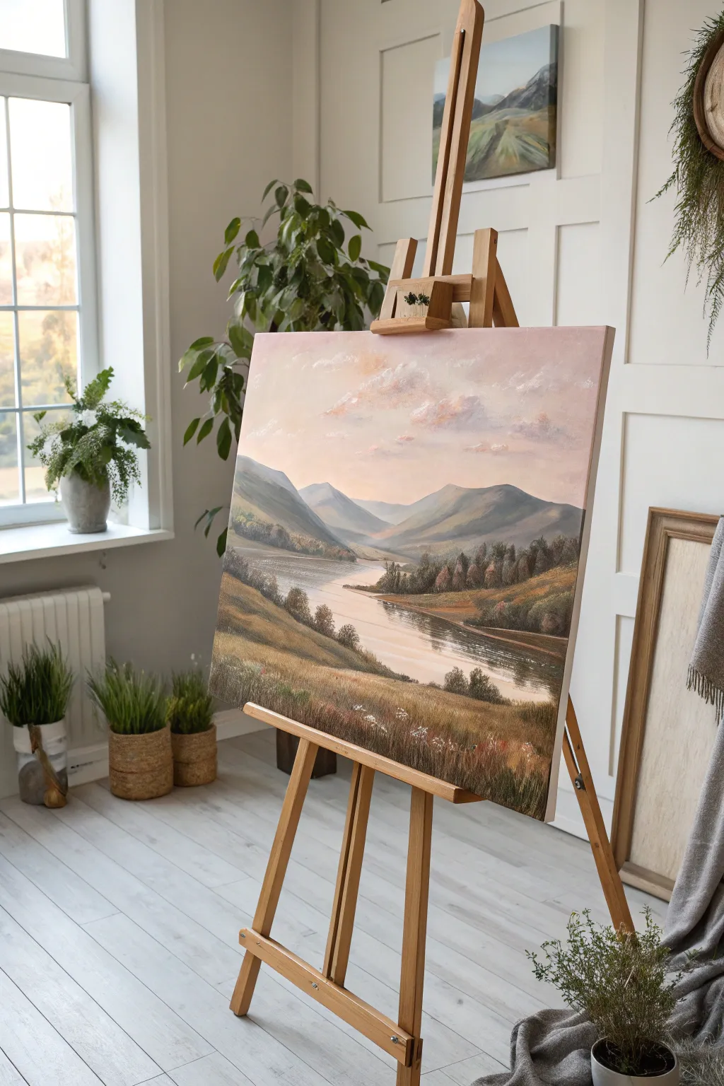 Transform any space into a serene getaway with a scenic landscape painting, perfect for gifting.